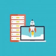 Project Hosting project hosting rocket graphic